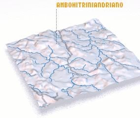 3d view of Ambohitriniandriano