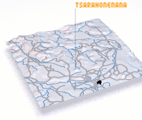 3d view of Tsarahonenana