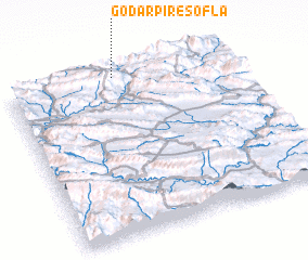 3d view of Godār Pīr-e Soflá