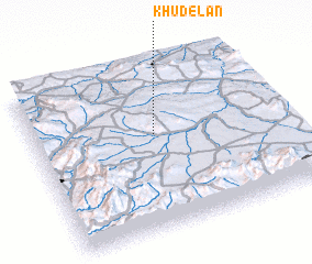 3d view of Khūdelān