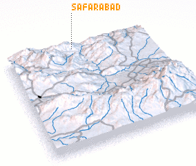 3d view of Şafarābād