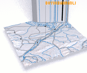 3d view of Böyük Bǝhmǝnli