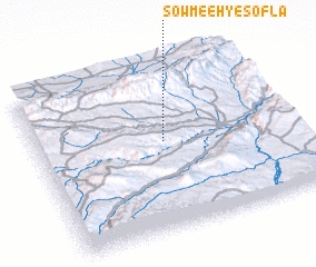 3d view of Sowme‘eh-ye Soflá