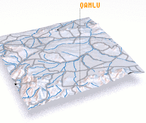 3d view of Qāmlū