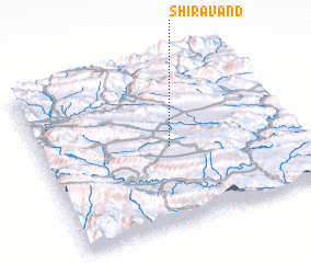 3d view of Shīrāvand