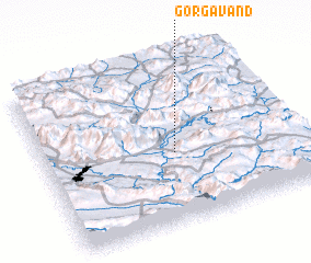 3d view of Gorgavand