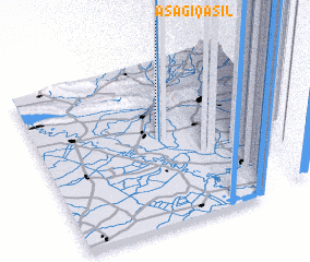 3d view of Aşağı Qǝsil