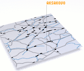 3d view of Aksakovo