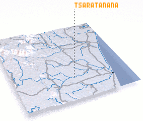 3d view of Tsaratanana