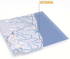 3d view of Satrana