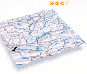 3d view of Sar Dasht