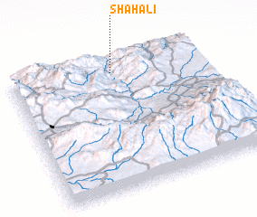 3d view of Shāh ‘Ālī