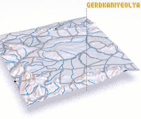 3d view of Gerdkānī-ye ‘Olyā