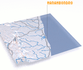 3d view of Manambondro