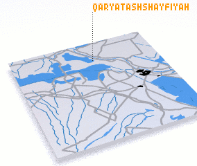 3d view of Qaryat ash Shayfīyah