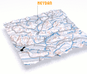 3d view of Meydān