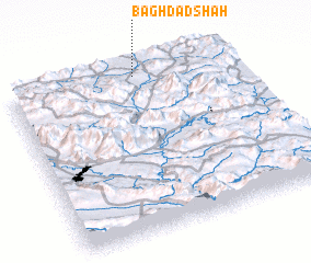 3d view of Baghdād Shāh