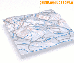 3d view of Qeshlāq Jūg-e Soflá