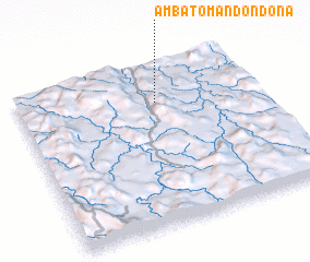 3d view of Ambatomandondona