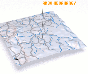 3d view of Ambohiboahangy