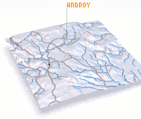 3d view of Androy