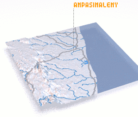 3d view of Ampasimalemy