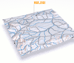 3d view of Ḩalvā\