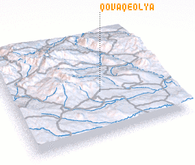 3d view of Qovāq-e ‘Olyā