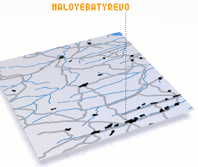 3d view of Maloye Batyrëvo