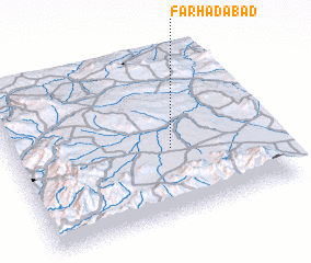 3d view of Farhādābād