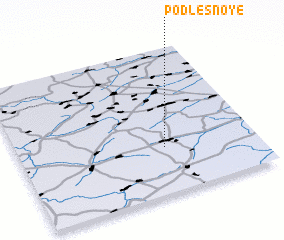 3d view of Podlesnoye