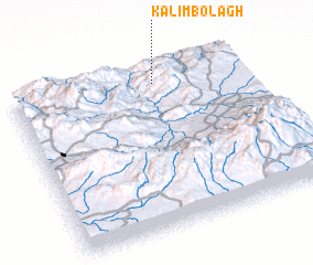 3d view of Kalīm Bolāgh