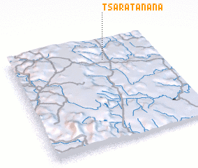 3d view of Tsaratanana