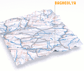 3d view of Bāgh-e ‘Olyā