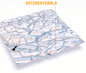 3d view of Gūyzheh-ye Bālā