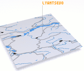 3d view of Lyamtsevo