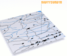 3d view of Novyy Sundyr\