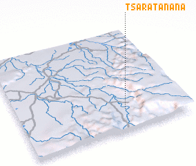 3d view of Tsaratanana