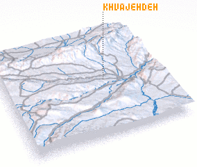 3d view of Khvājeh Deh