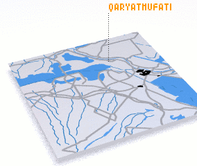 3d view of Qaryat Mufātī