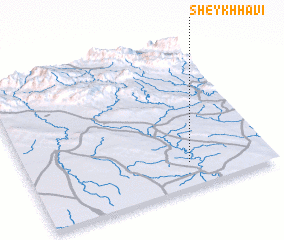 3d view of Sheykh Ḩāvī