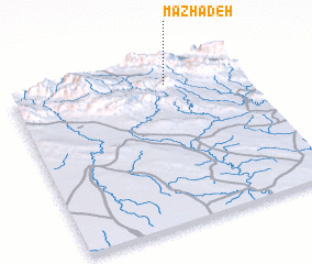 3d view of Mazhādeh