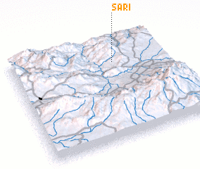 3d view of Sarī