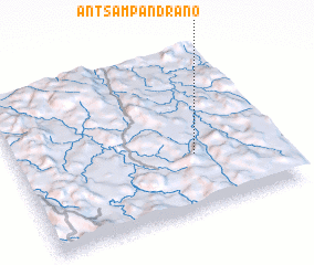 3d view of Antsampandrano