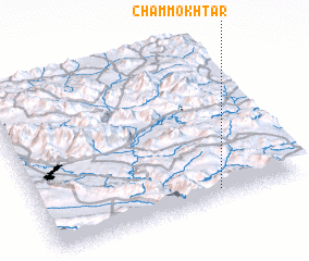 3d view of Cham Mokhtār