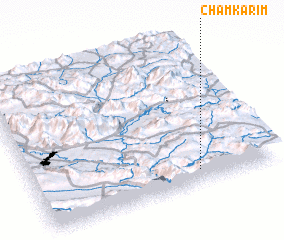 3d view of Cham Karīm