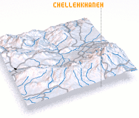 3d view of Chelleh Khāneh