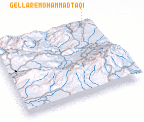 3d view of Gellar-e Moḩammadtaqī