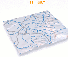3d view of Tsimijaly
