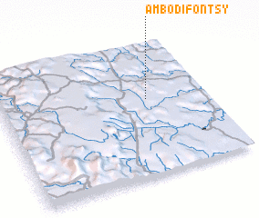 3d view of Ambodifontsy